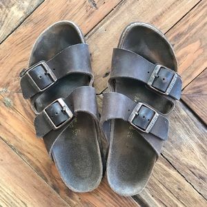 Birkenstock Arizona Sandal Habana Oiled Leather
